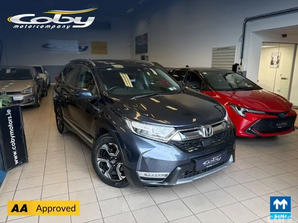 Honda CR-V SUV, Petrol Hybrid, 2019, Blue