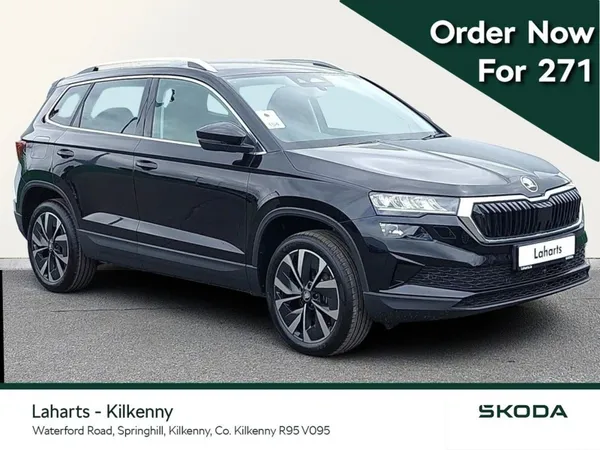 Skoda Karoq SUV, Diesel, 2026, Black