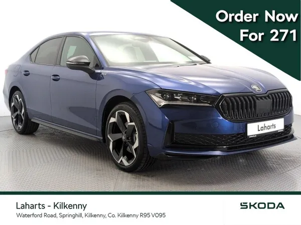 Skoda Superb Saloon, Diesel, 2026, Blue