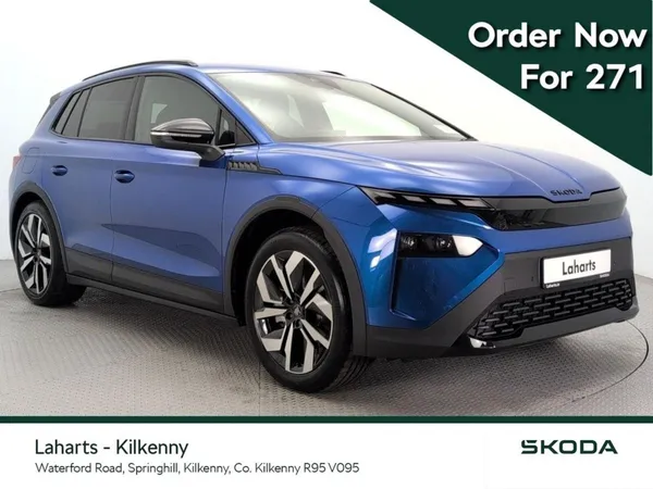 Skoda Elroq SUV, Electric, 2026, Blue