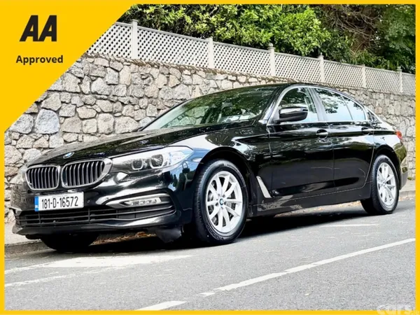 BMW 5-Series Saloon, Diesel, 2018, Black