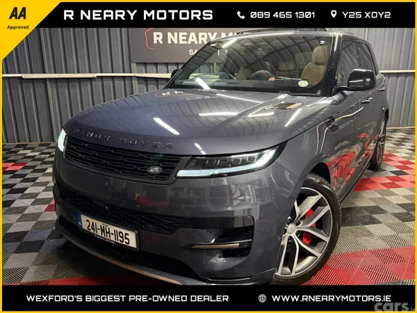 Land Rover Range Rover Sport SUV, Petrol Plug-in Hybrid, 2024, Blue