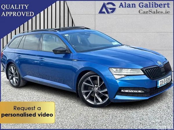 Skoda Superb Estate, Diesel, 2022, Blue