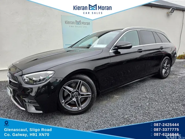 Mercedes-Benz E-Class Estate, Diesel Plug-in Hybrid, 2023, Black