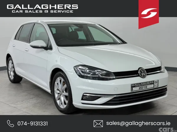 Volkswagen Golf Hatchback, Petrol, 2019, White