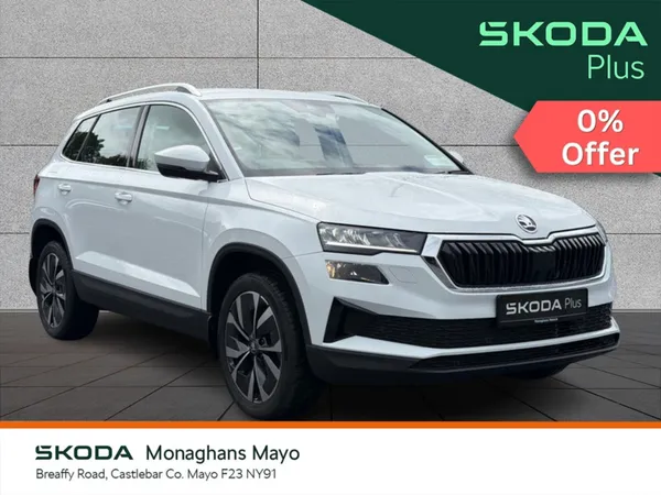 Skoda Karoq SUV, Diesel, 2026, White