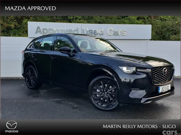 Mazda CX-60 SUV, Petrol Plug-in Hybrid, 2026, Black