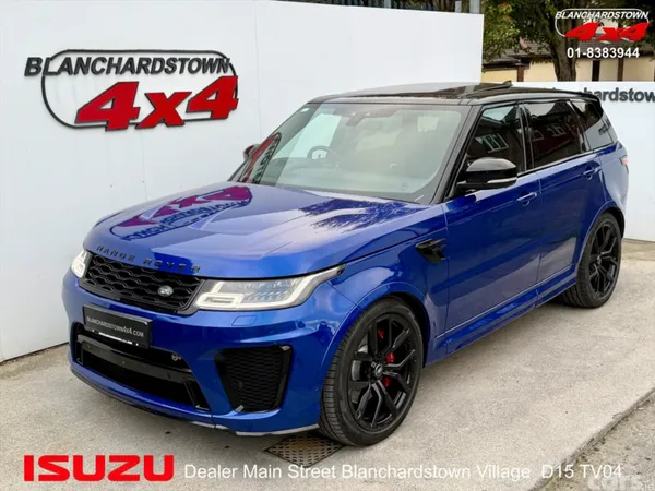 Land Rover Range Rover Sport Estate, Petrol, 2018, Blue
