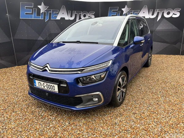 Citroen Grand C4 Picasso MPV, Diesel, 2017, Blue