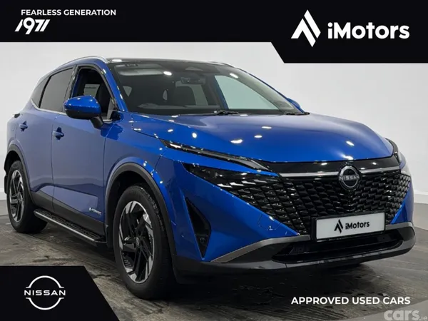 Nissan Qashqai SUV, Petrol Hybrid, 2026, Blue