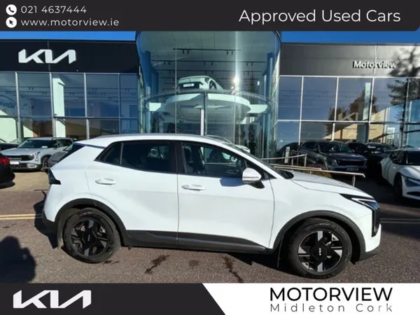 Kia Sportage SUV, Diesel Hybrid, 2026, White