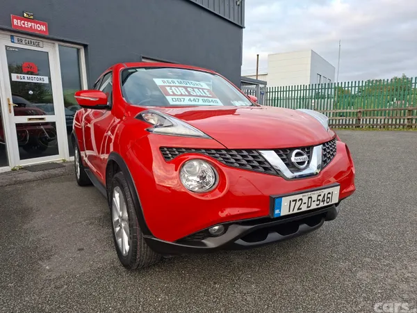 Nissan Juke SUV, Petrol, 2017, Red