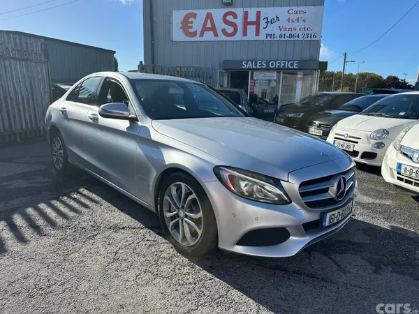 Mercedes-Benz C-Class Saloon, Petrol Plug-in Hybrid, 2016, Silver