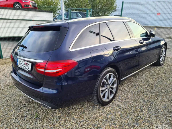 Mercedes-Benz C-Class Estate, Petrol Plug-in Hybrid, 2016, Blue