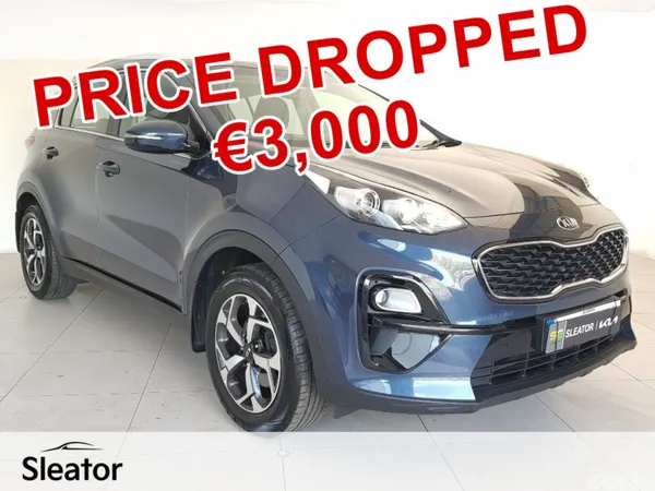 Kia Sportage MPV, Diesel, 2020, Blue