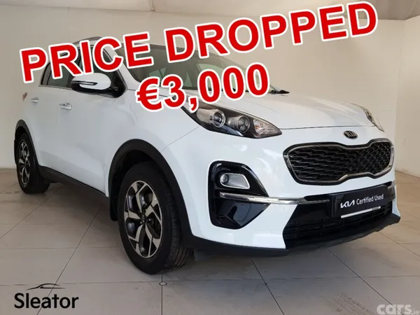 Kia Sportage MPV, Diesel, 2020, White