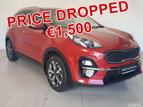 Kia Sportage MPV, Diesel, 2019, Red