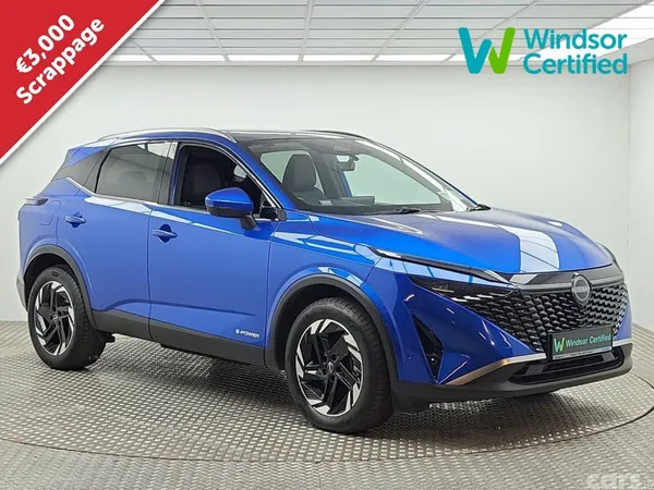 Nissan Qashqai MPV, Petrol Hybrid, 2026, Blue