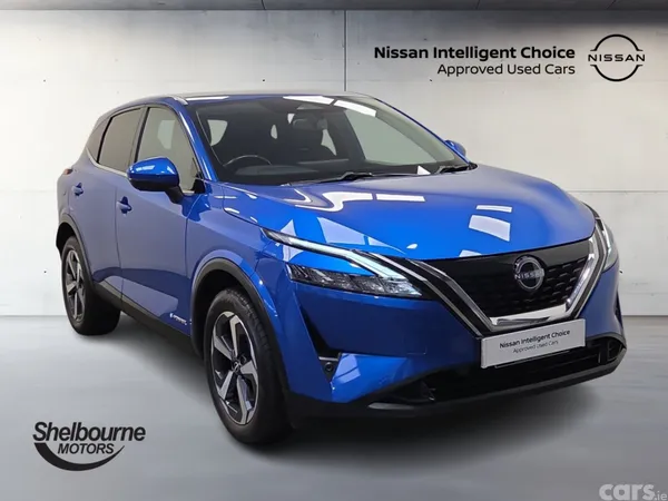 Nissan Qashqai Hatchback, Petrol Hybrid, 2022, Blue