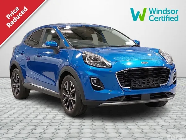 Ford Puma MPV, Petrol Hybrid, 2022, Blue