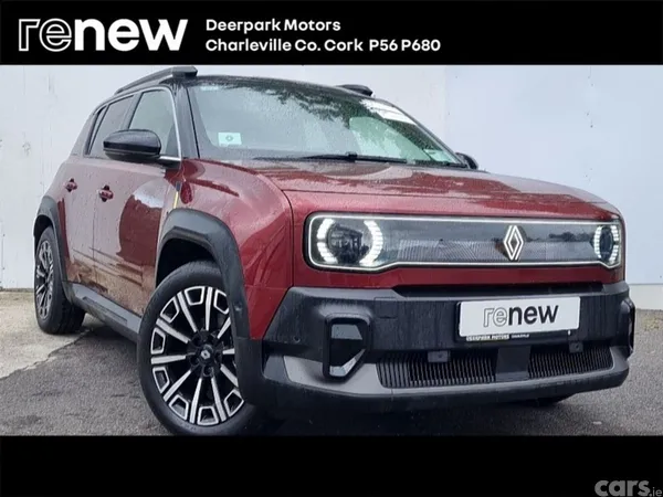 Renault 4 Hatchback, Electric, 2026, Red