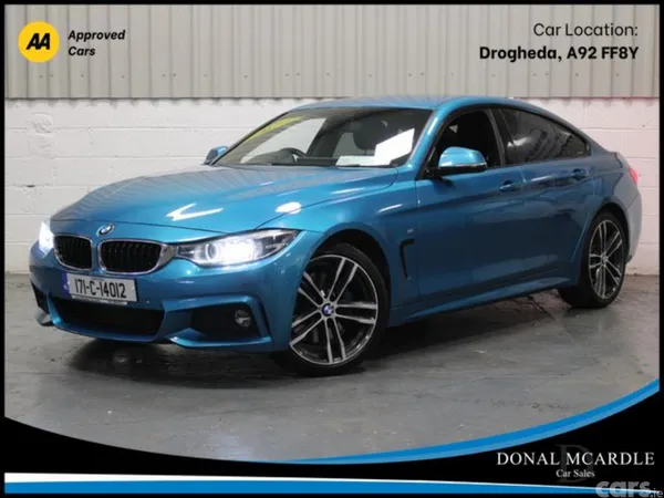 BMW 4-Series Saloon, Diesel, 2017, Blue