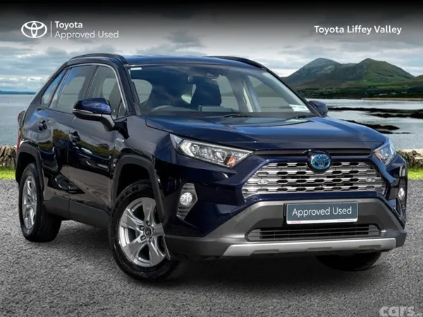 Toyota RAV4 SUV, Petrol Hybrid, 2021, Blue