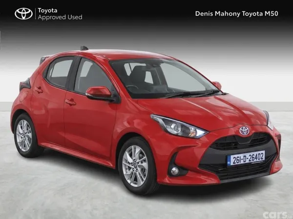 Toyota Yaris Hatchback, Petrol Hybrid, 2026, Red