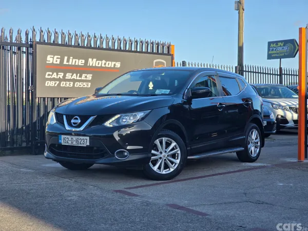 Nissan Qashqai Hatchback, Diesel, 2015, Black