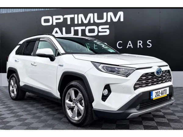 Toyota RAV4 Hatchback, Petrol Hybrid, 2020, White