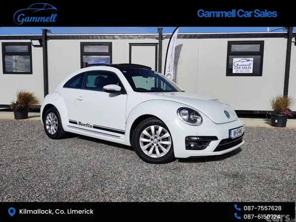 Volkswagen Beetle Hatchback, Petrol, 2018, White