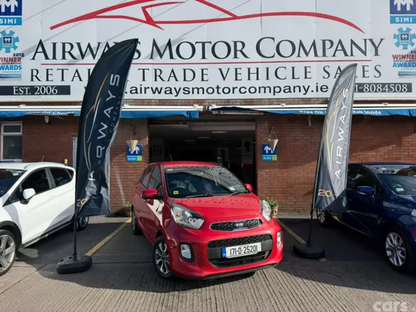 Kia Picanto Hatchback, Petrol, 2017, Red