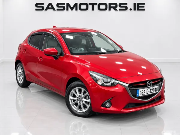 Mazda Demio Hatchback, Petrol, 2016, Red