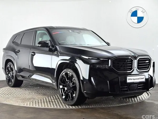 BMW XM SUV, Petrol Plug-in Hybrid, 2024, Black