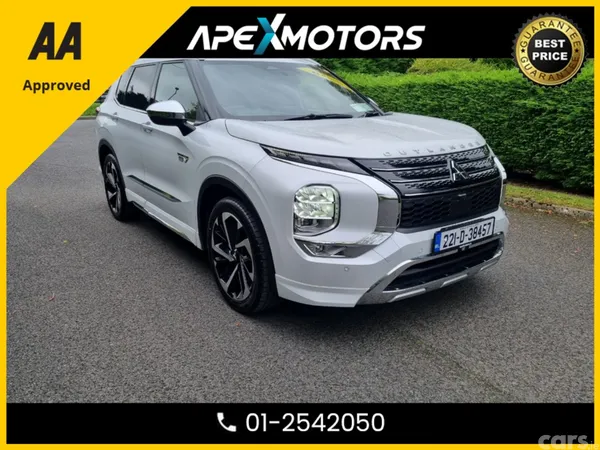 Mitsubishi Outlander MPV, Petrol Plug-in Hybrid, 2022, White