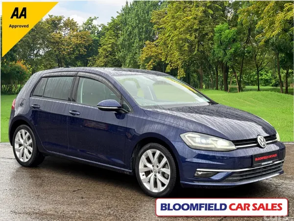 Volkswagen Golf Hatchback, Petrol, 2017, Blue