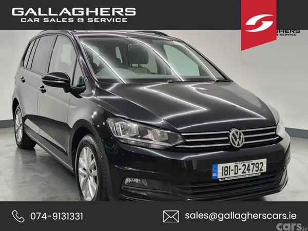 Volkswagen Touran MPV, Diesel, 2018, Black