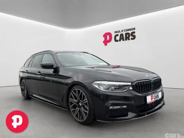 BMW 5-Series Estate, Diesel, 2018, Black