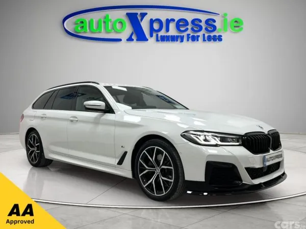BMW 5-Series Estate, Diesel, 2022, White