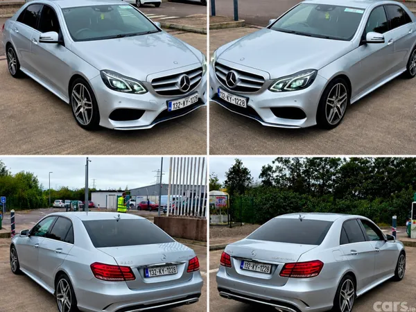 Mercedes-Benz E-Class Saloon, Diesel Hybrid, 2013, Silver