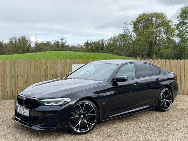 BMW 5-Series Saloon, Diesel, 2021, Black