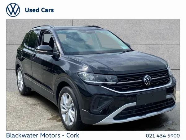 Volkswagen T-Cross SUV, Petrol, 2026, Black