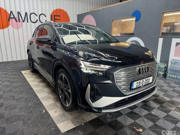 Audi Q4 e-tron SUV, Electric, 2023, Black