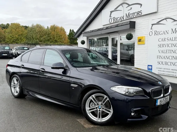 BMW 5-Series Saloon, Diesel, 2015, Black