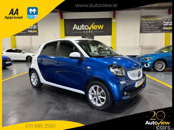 Smart Forfour Hatchback, Petrol, 2017, Blue