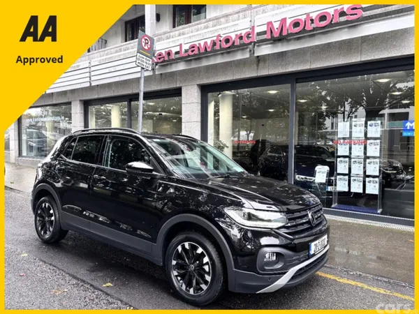 Volkswagen T-Cross Hatchback, Petrol, 2021, Black