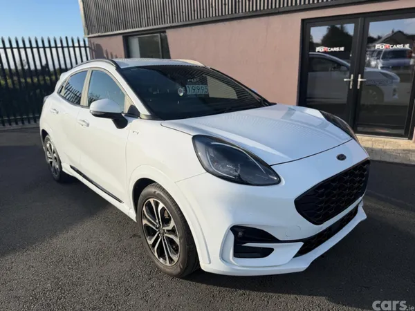 Ford Puma SUV, Petrol Hybrid, 2021, White