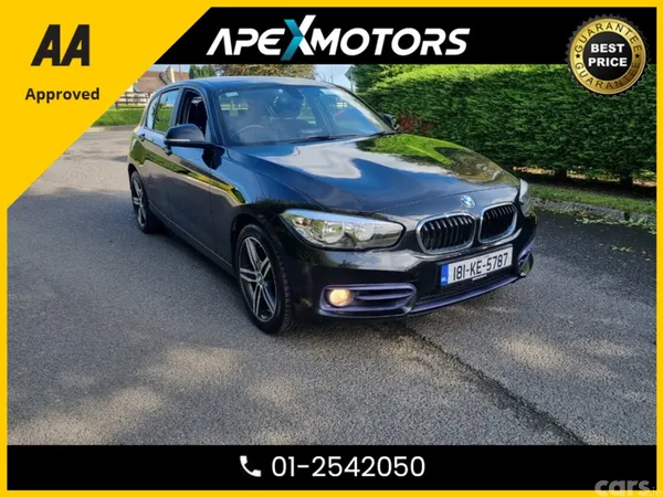 BMW 1-Series Hatchback, Diesel, 2018, Black