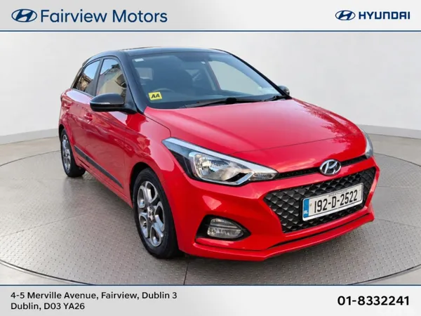 Hyundai i20 Hatchback, Petrol, 2019, Red