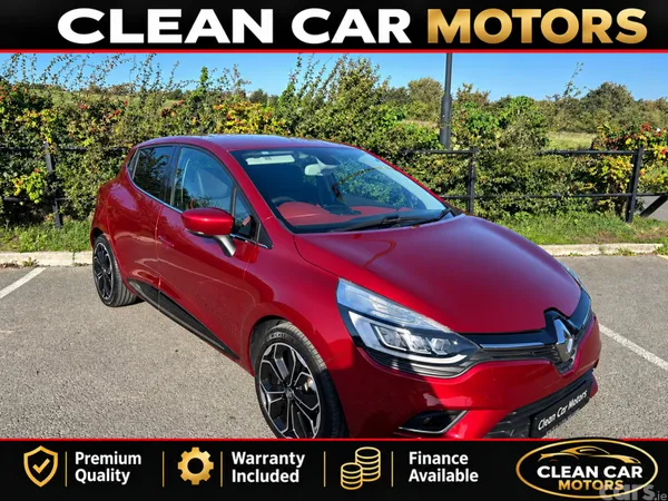 Renault Clio Hatchback, Petrol, 2017, Red